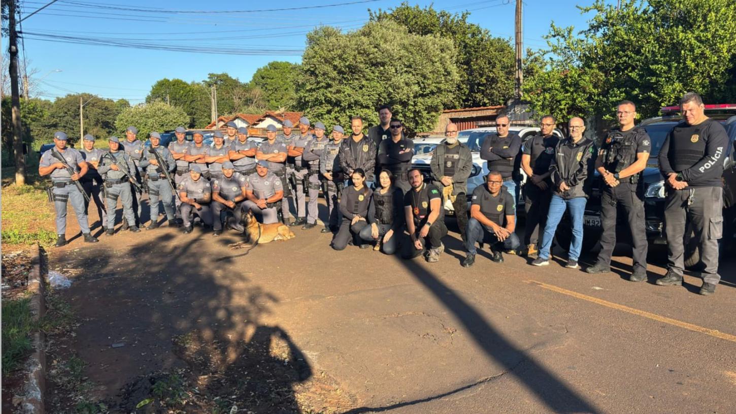 Operação das polícias Militar e Civil termina com 6 presos em Ipuã