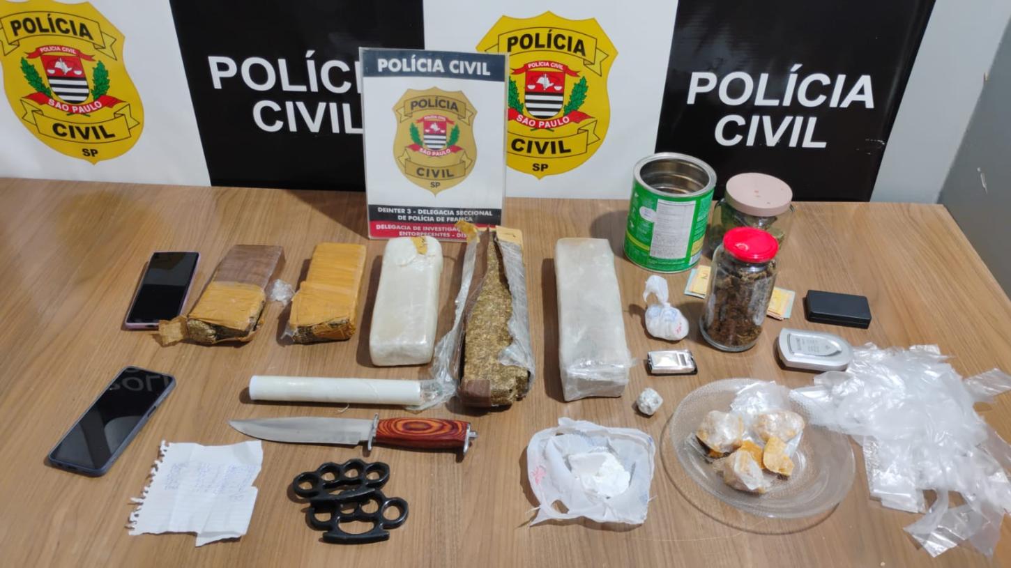 Dise prende traficante com cocaína, crack e maconha no Jardim Cambuí