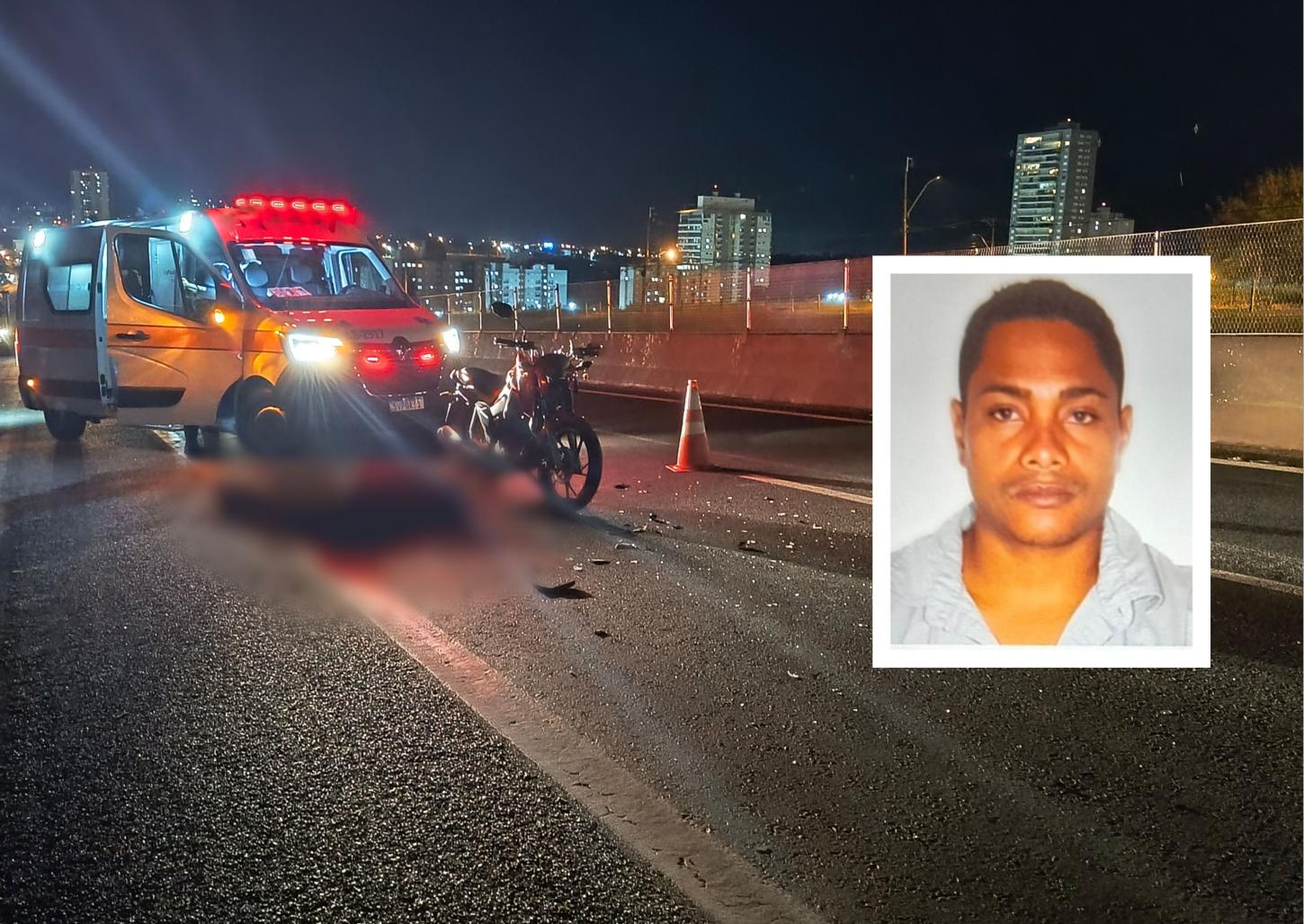 Homem morre após bater moto na traseira de caminhão na Portinari