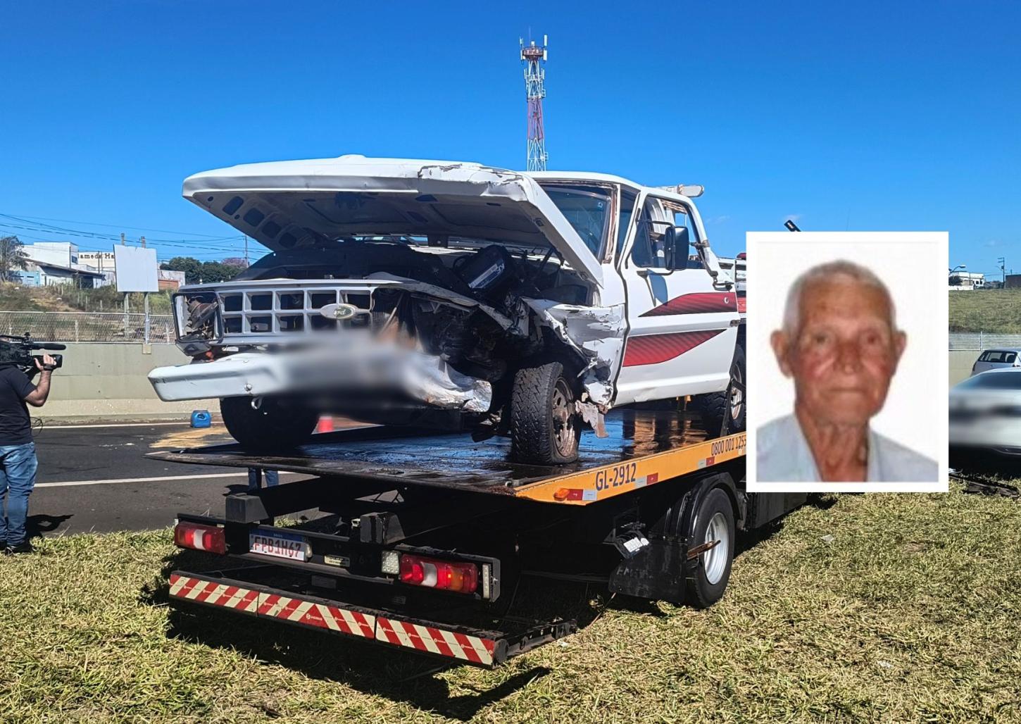 Morre idoso que bateu caminhonete na contramão na rodovia Ronan Rocha