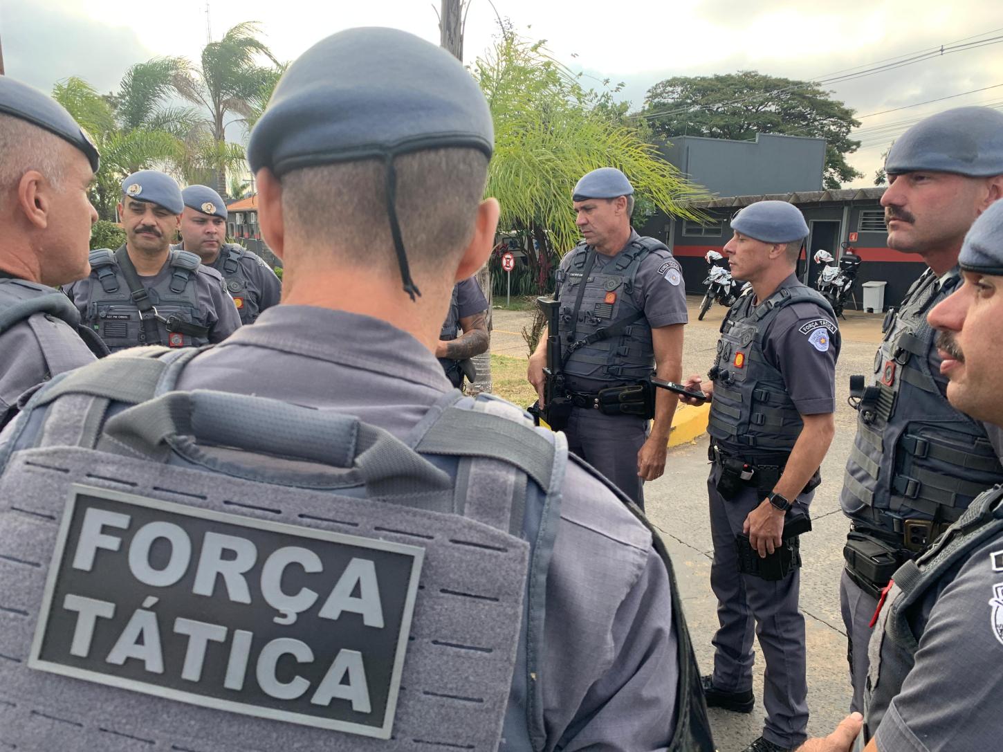 Polícia Militar realiza simulação de roubo em fazenda da região