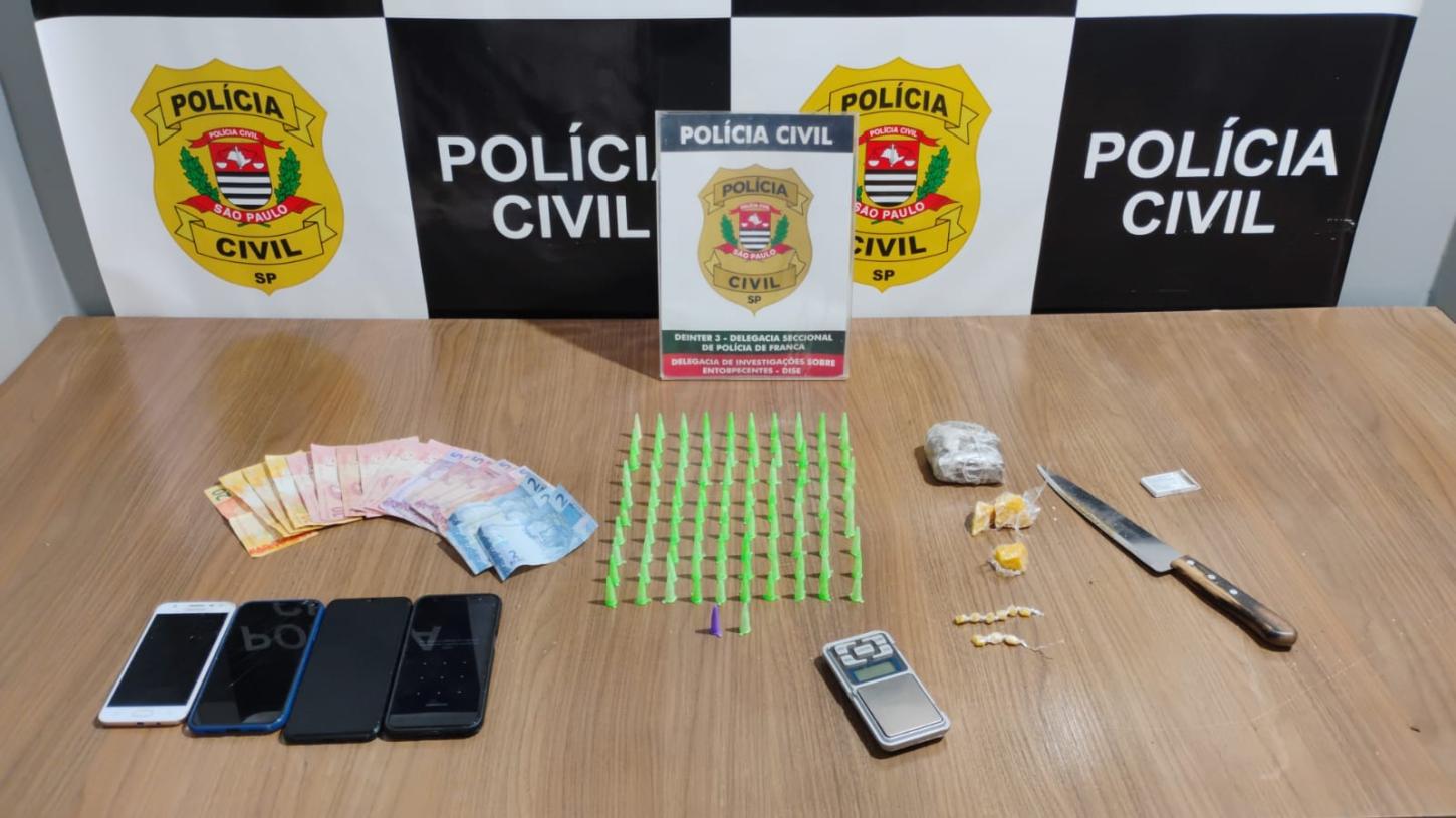 Traficantes são presos pela Dise após operação em 