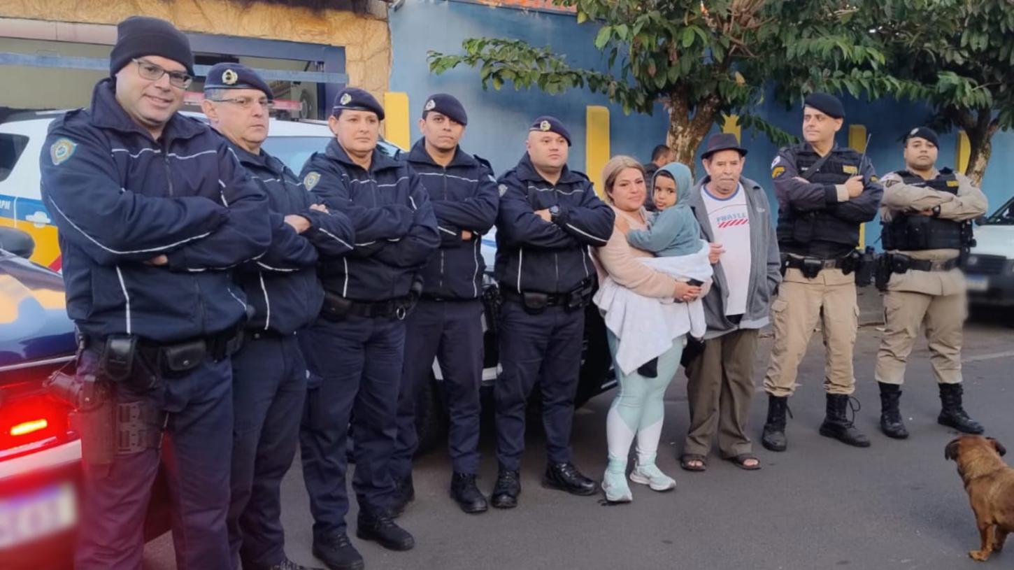 Avô com alzheimer e neto desaparecidos são encontrados pela GCM em Rifaina