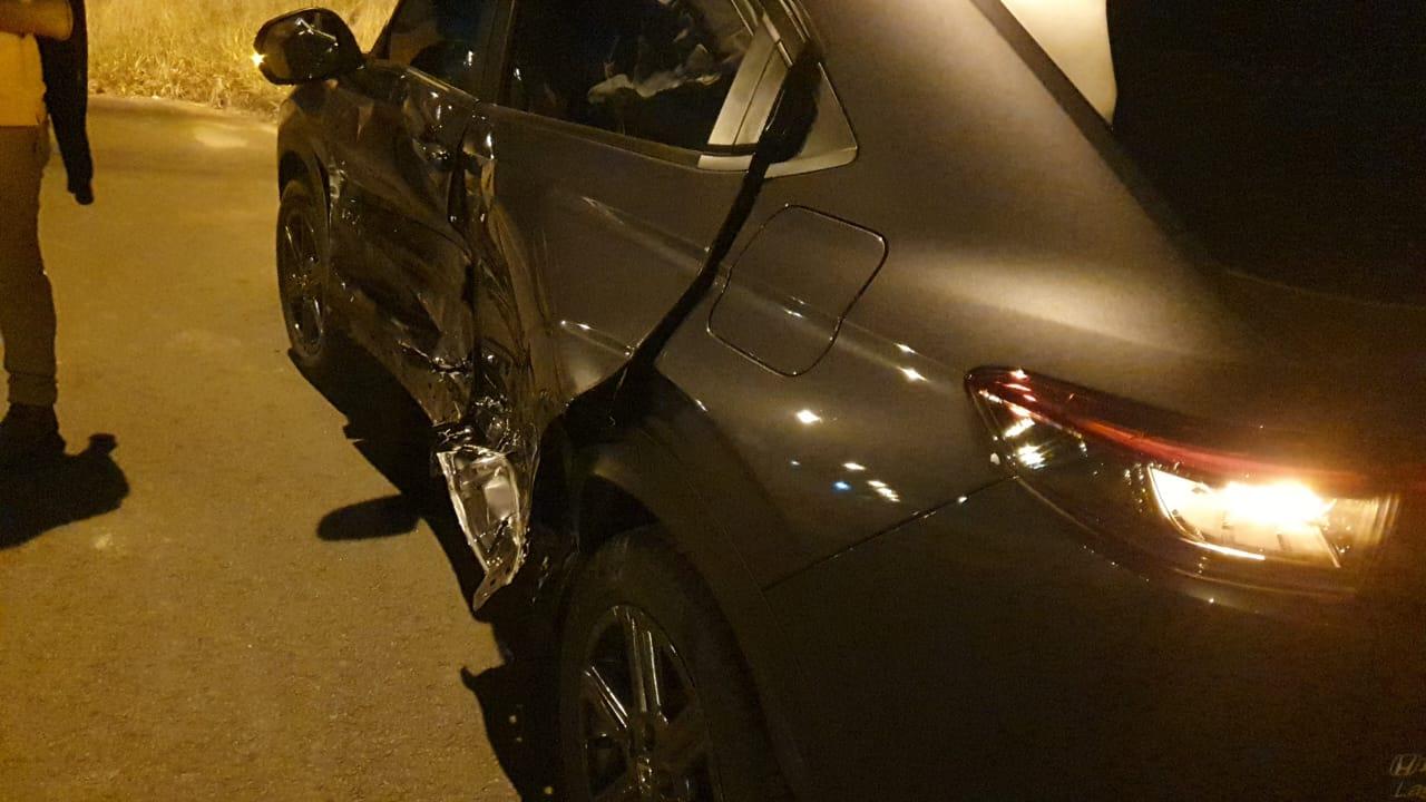 Motorista causa acidente no Jardim Botânico e foge sem prestar socorro