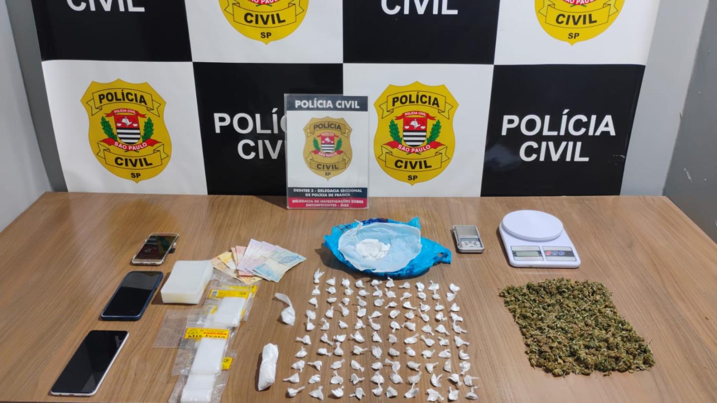 Policiais da Dise prendem traficante durante operação na Santa Cruz