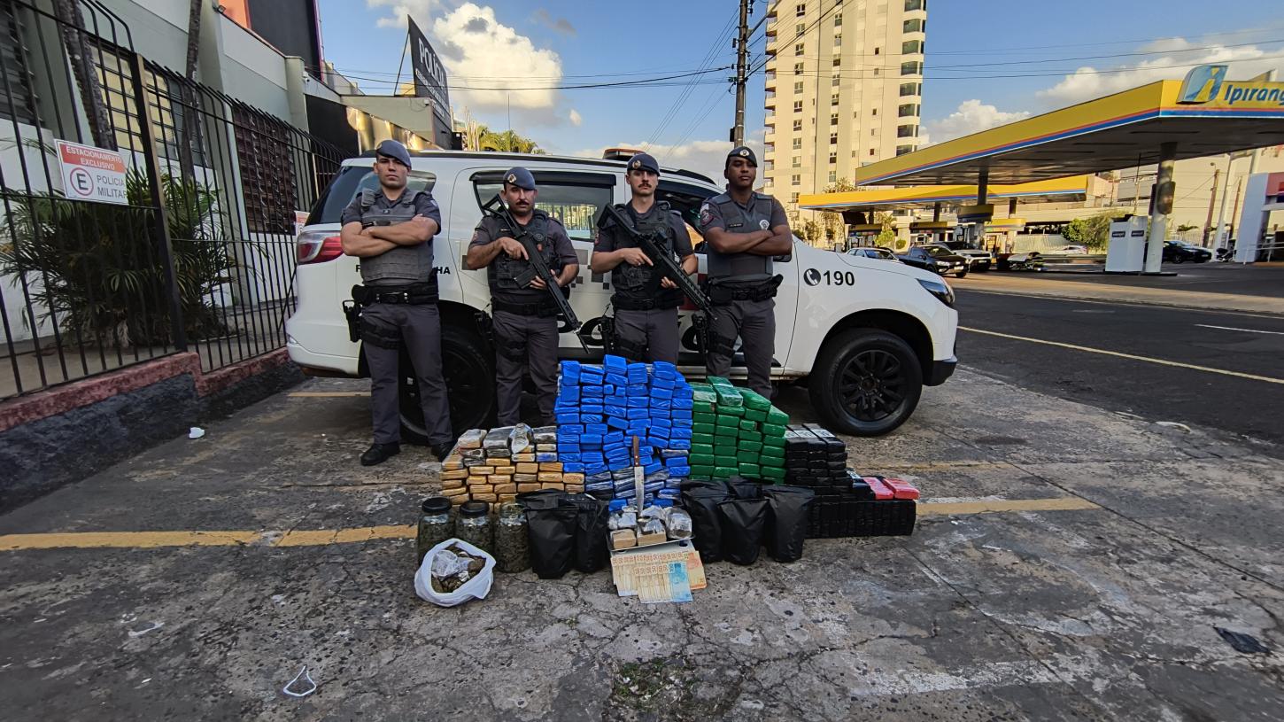 PM prende traficante com mais de 150 quilos de maconha no City Petrópolis