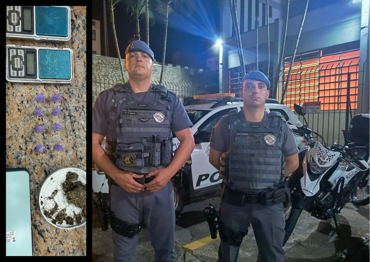 Traficante é preso por policiais militares em Jeriquara