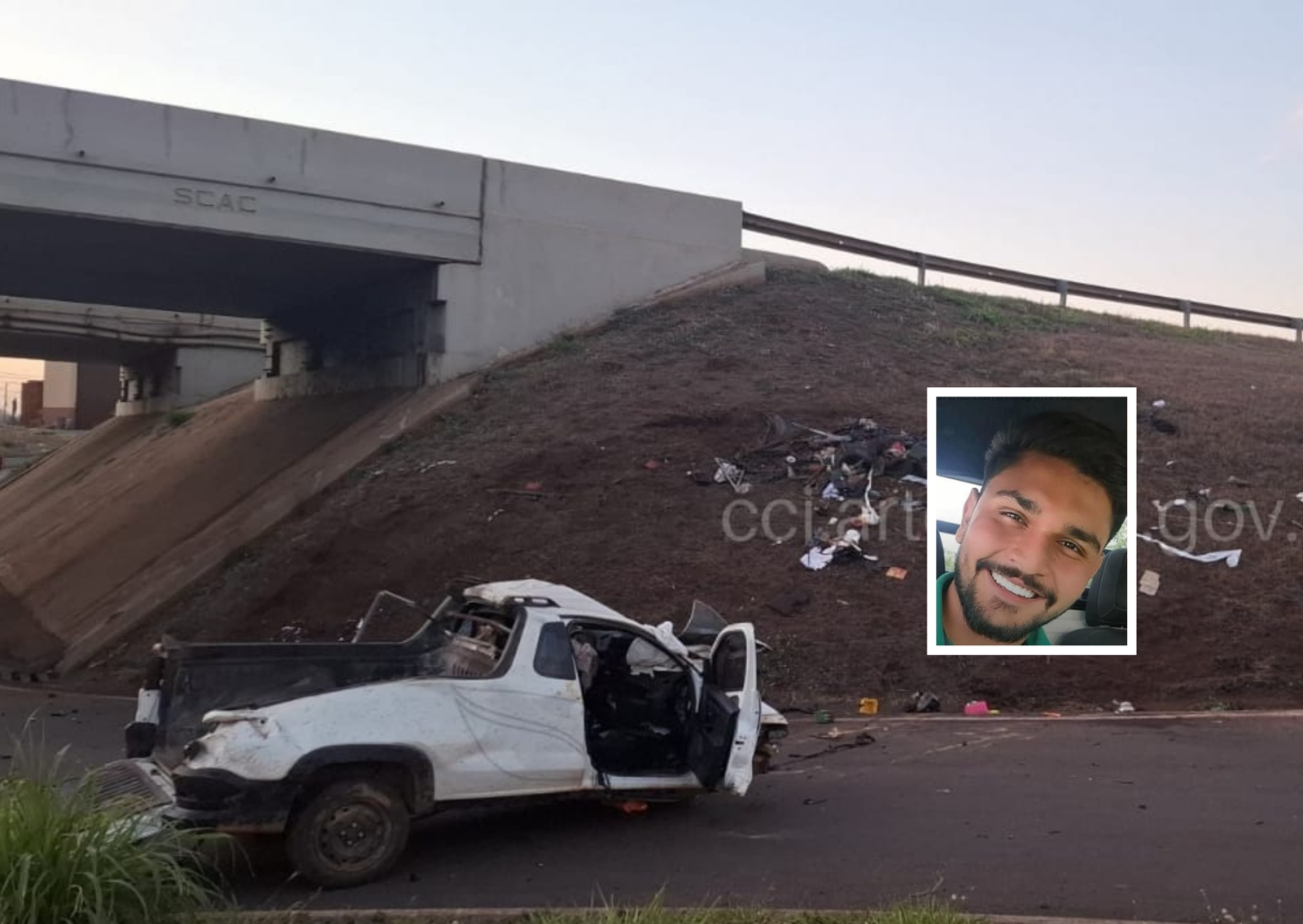 Jovem vítima de capotamento será sepultado na segunda-feira (21)