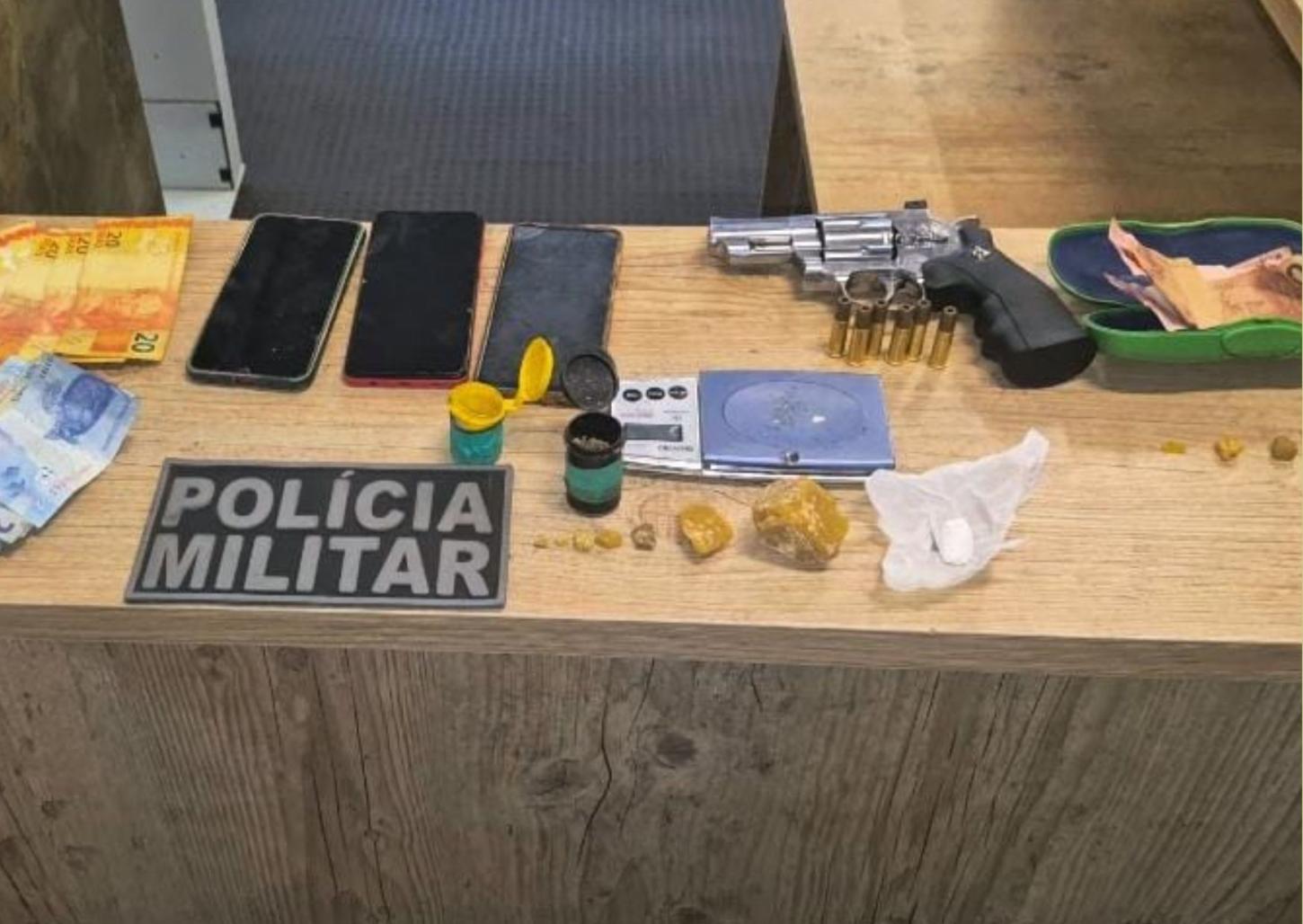 Após denúncia, traficante é preso pela Polícia Militar na Vila Europa