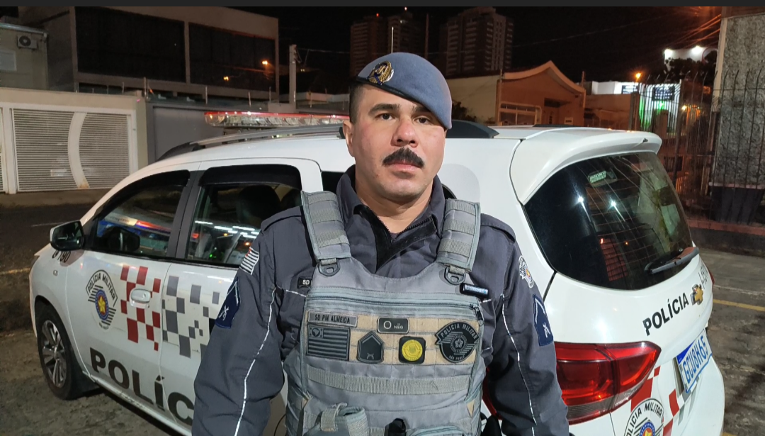 Ladrão é capturado por policiais militares na madrugada no Centro