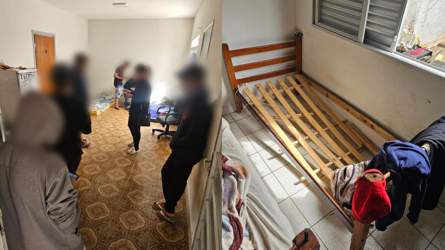 Trabalhadores escravizados em obras nas praças do Centro são resgatados