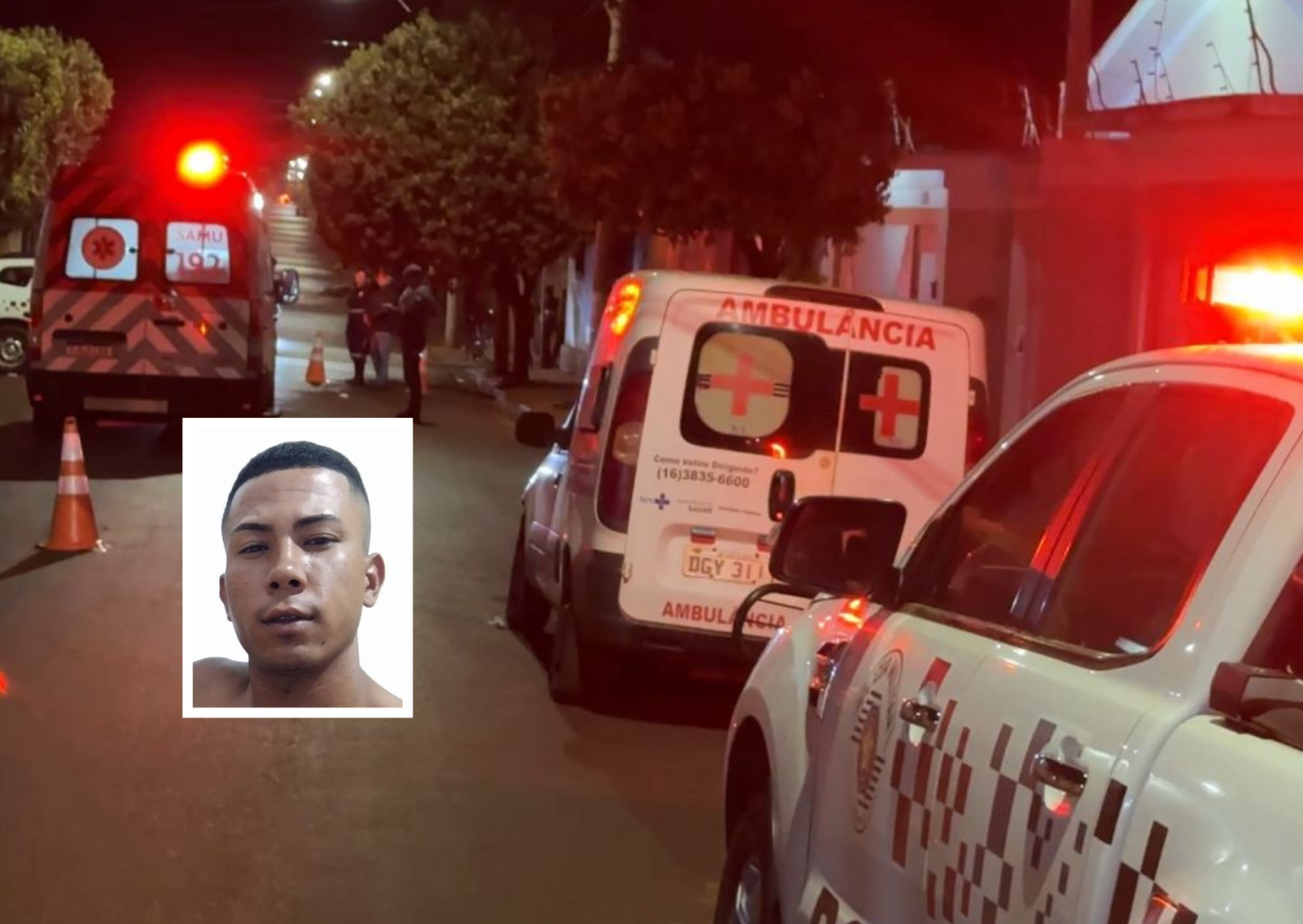 Motociclista morre após atingir lixeiras na região de Franca