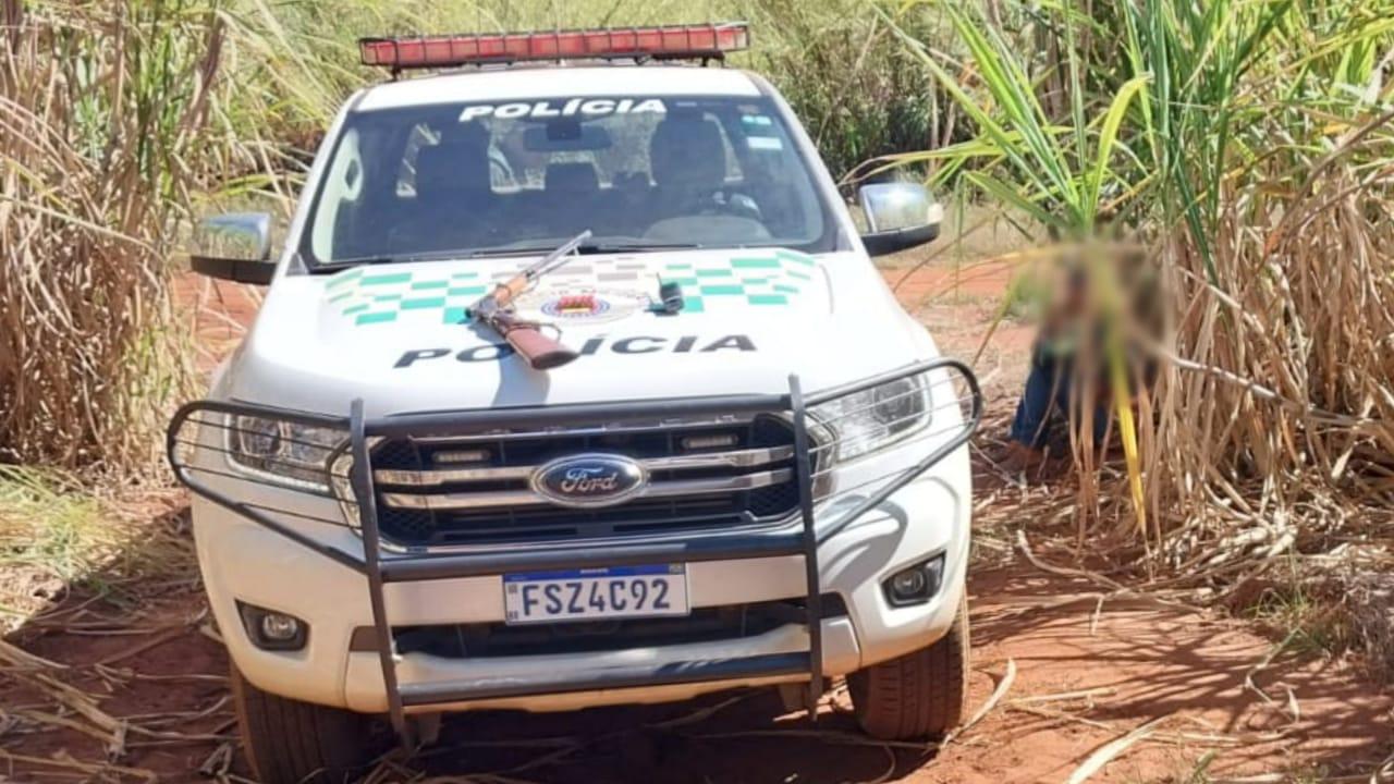 PM Ambiental intercepta caçadores ilegais na zona rural de Igarapava