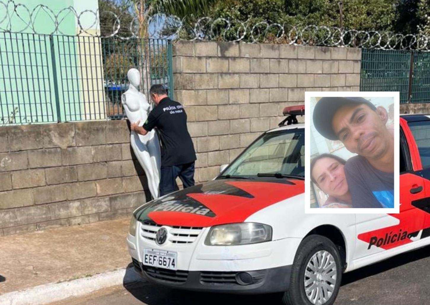 Polícia Civil faz reconstituição de feminicídio no Leporace