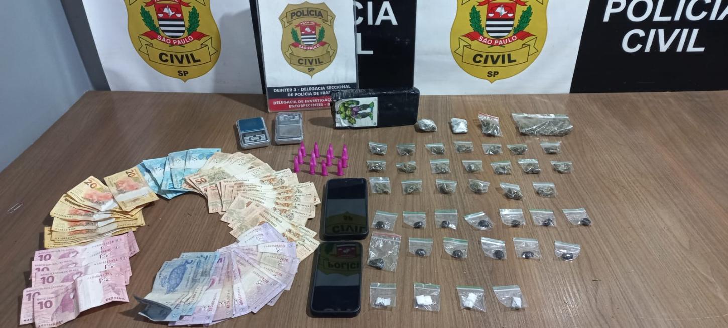 Traficante é preso pela Dise com drogas escondidas em freezer