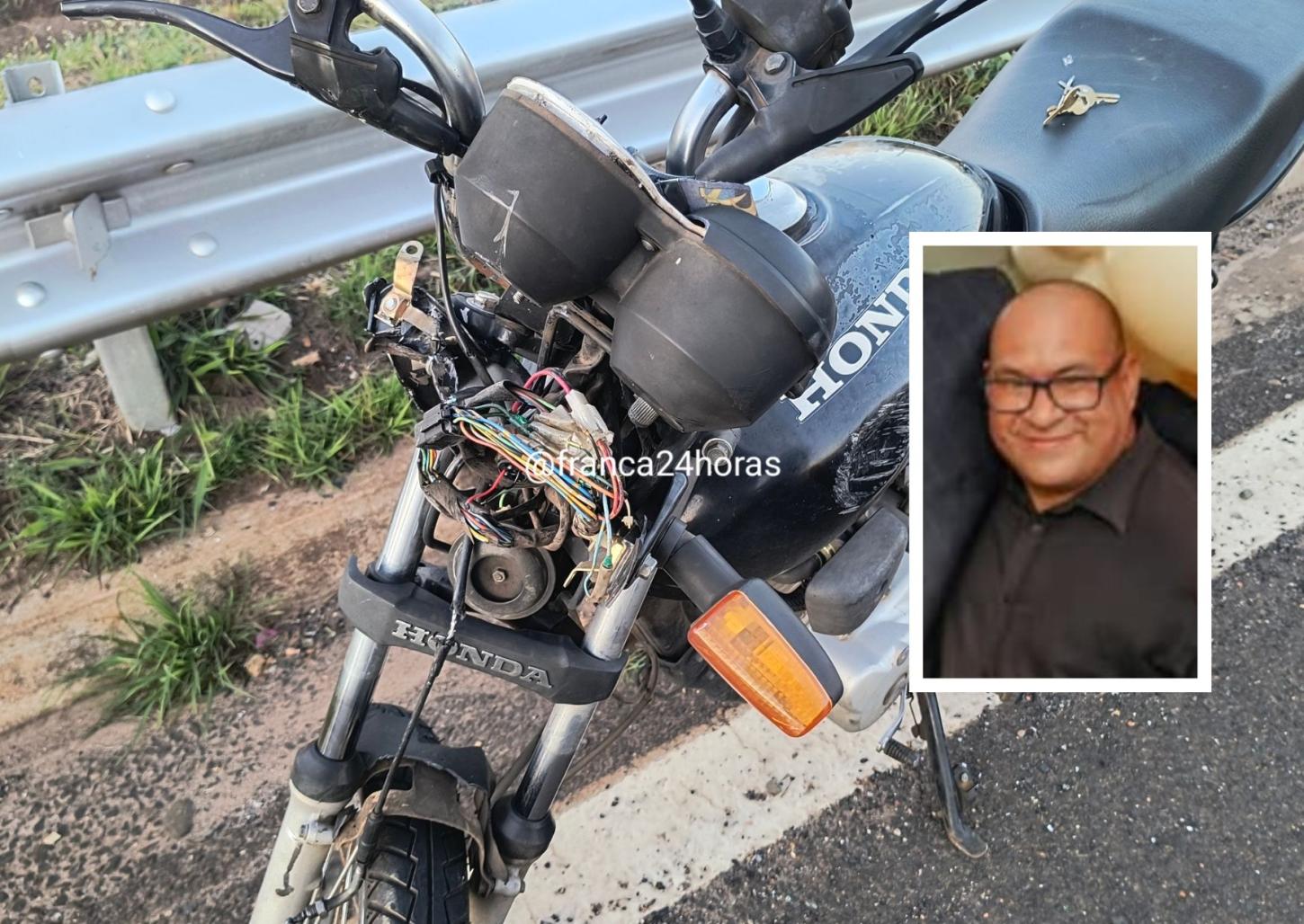 Homem que bateu moto na traseira de caminhão morre na Santa Casa