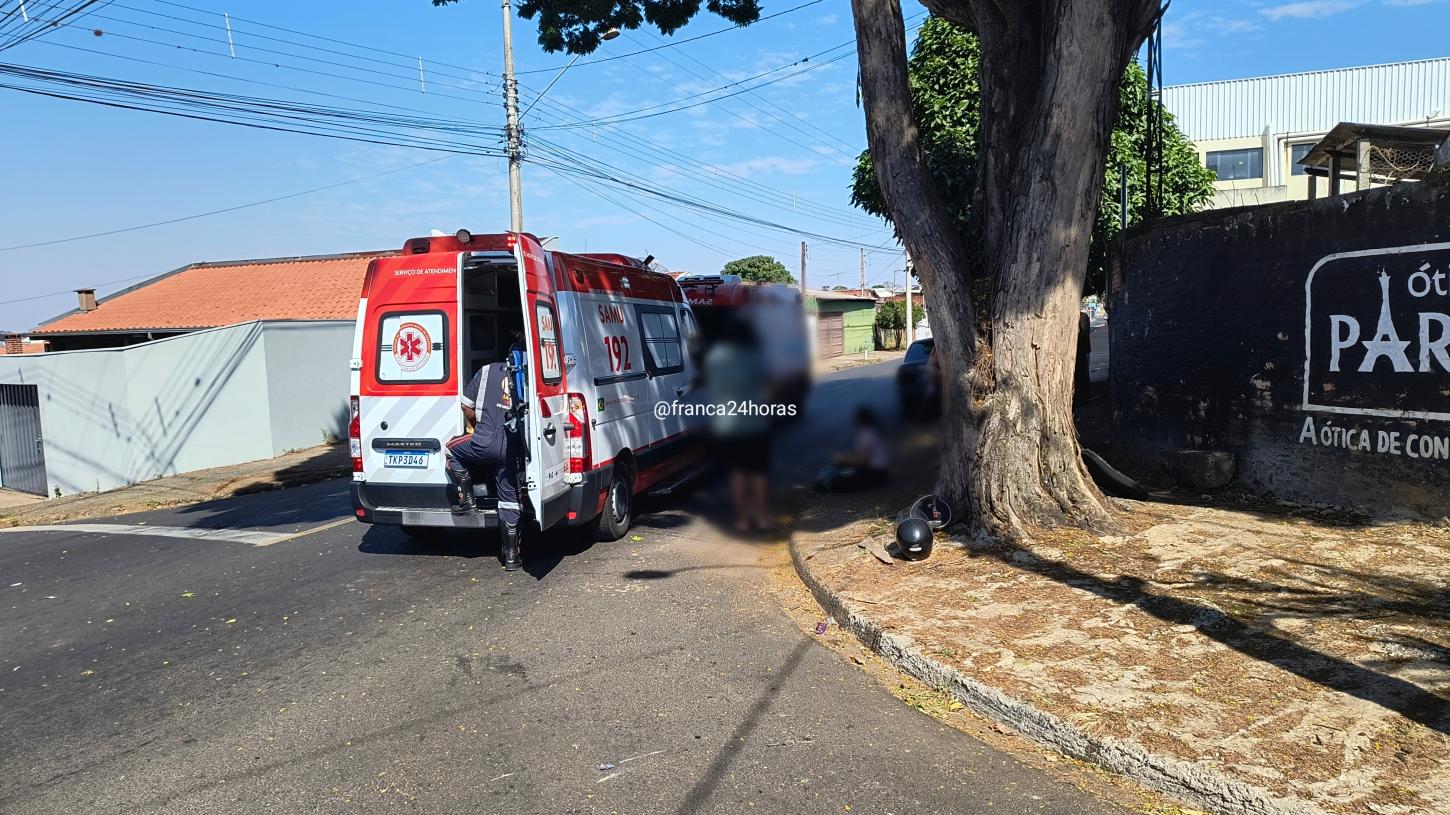Mulher sofre ferimentos graves em acidente no Jardim Aeroporto