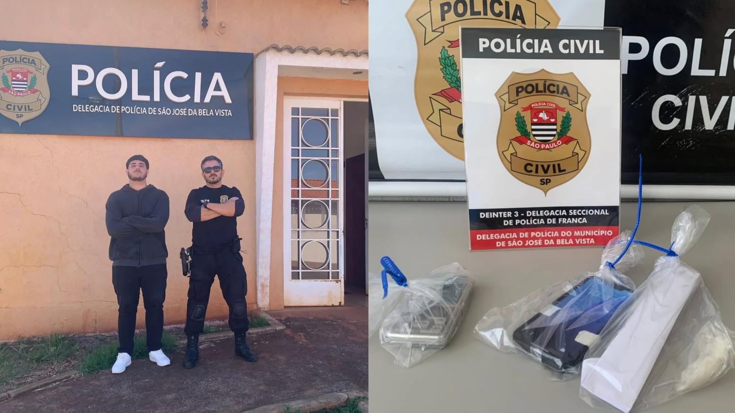 Polícia Civil apreende objetos usados no tráfico em São José da Bela Vista