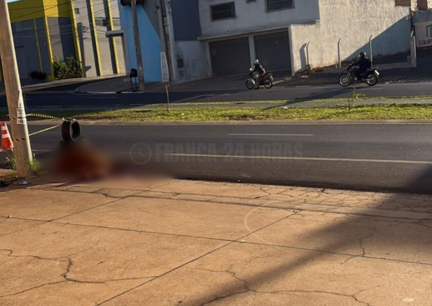 Cavalo morre atropelado na avenida Jaime Tellini