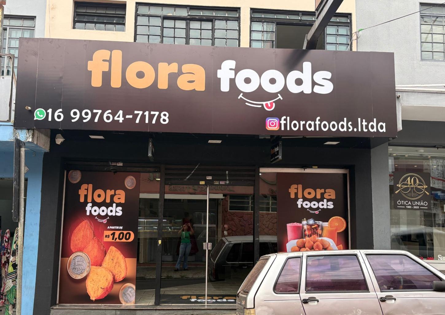 Com salgadinhos e churros a R$ 1, Flora Foods será inaugurada no Centro