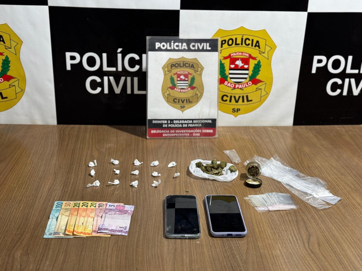 Dise prende homem por tráfico de drogas pela segunda vez em 2025