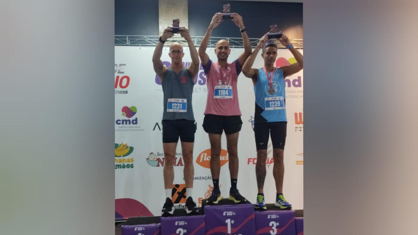 Policial Militar conquista 1º lugar em prova de 10 km realizada em Franca