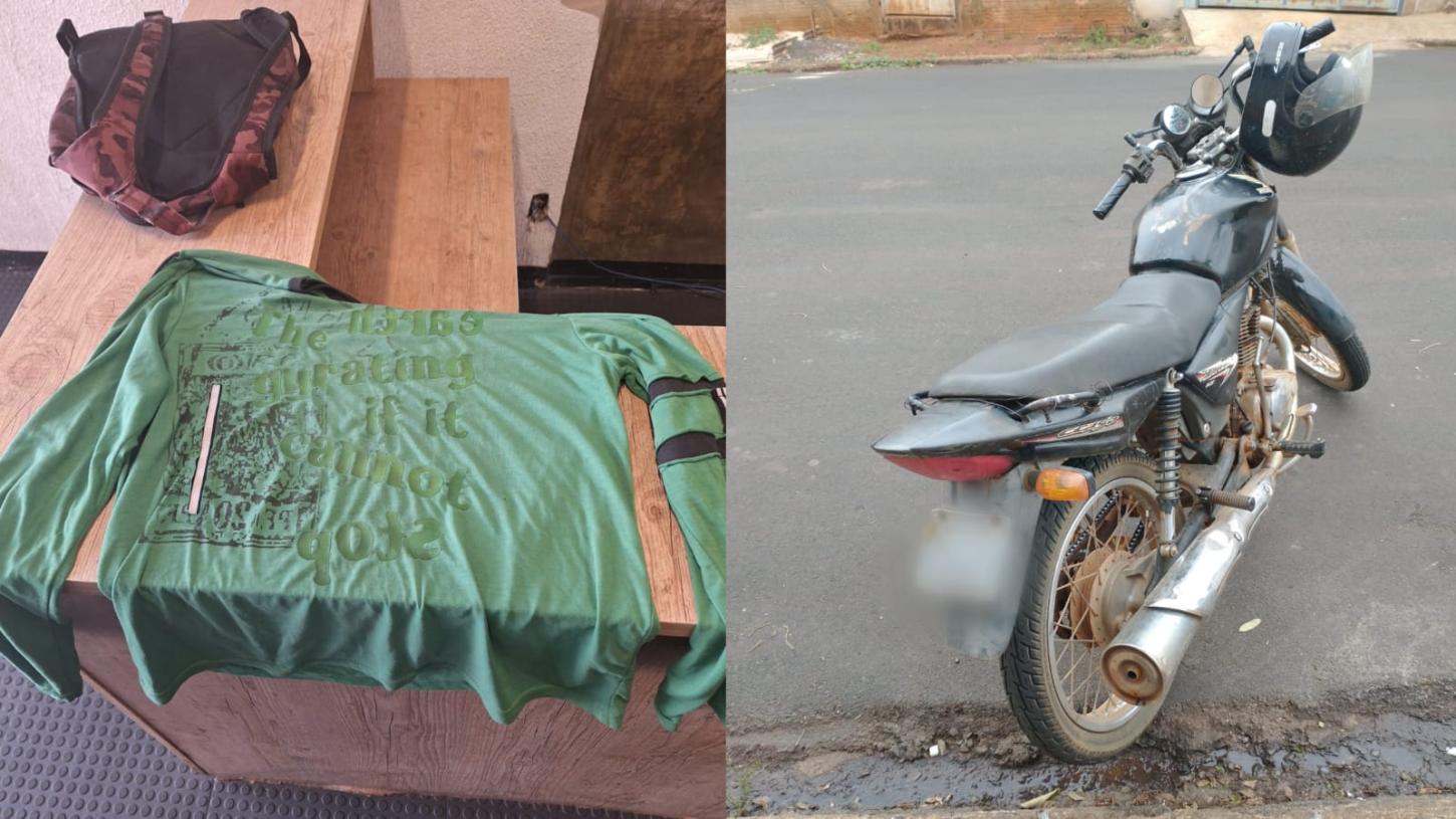Motocicleta furtada em 2012 em Franca é recuperada pela PM em Itirapuã