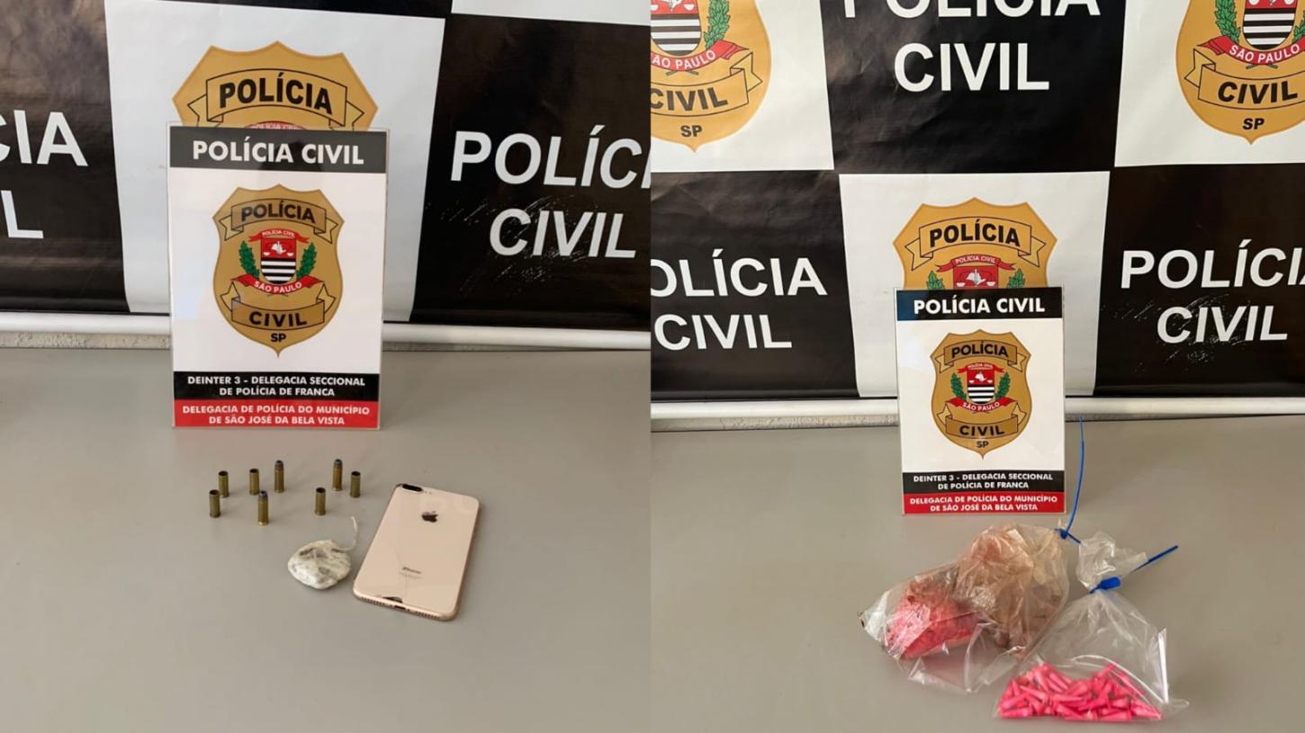 Polícia Civil apreende drogas e munições em São José da Bela Vista