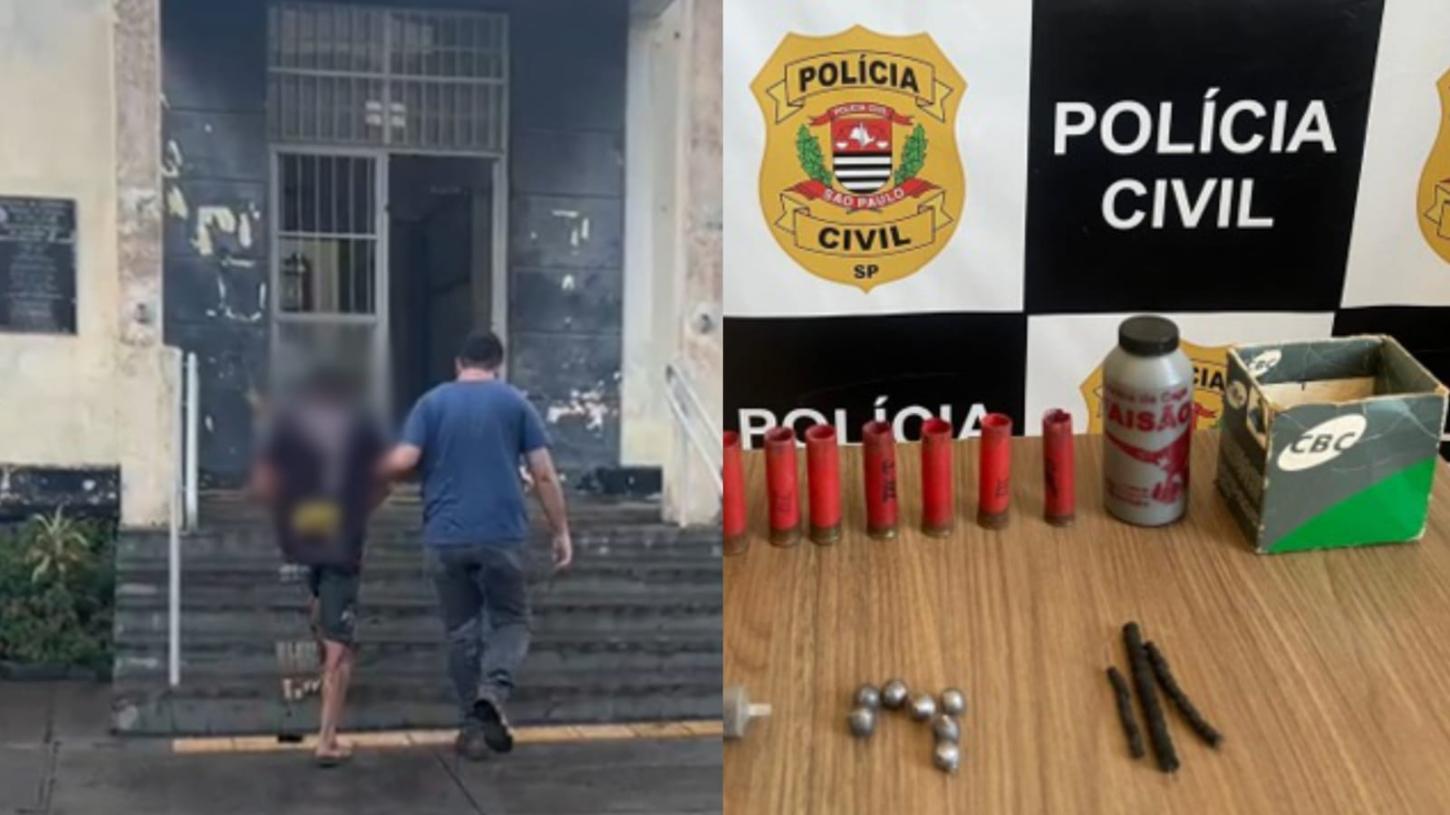 Ações da PC resultam em prisão por tráfico e apreensão de munições