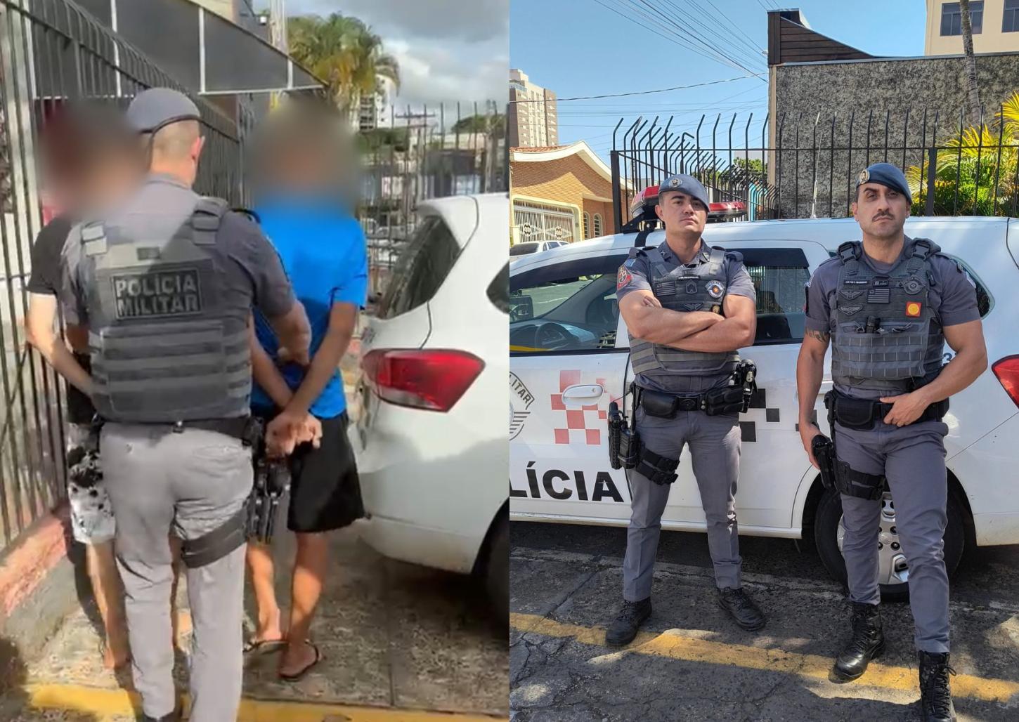 Adolescentes traficantes são capturados pela PM no Aeroporto