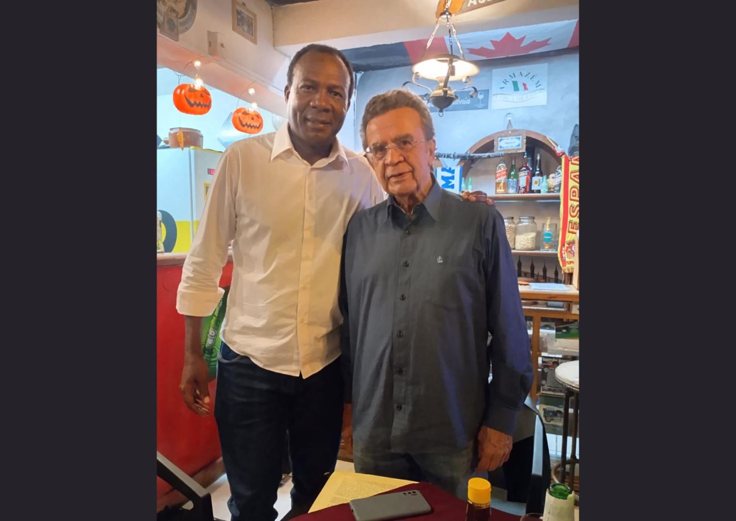 Dois amigos da história de Franca e do futuro da vida