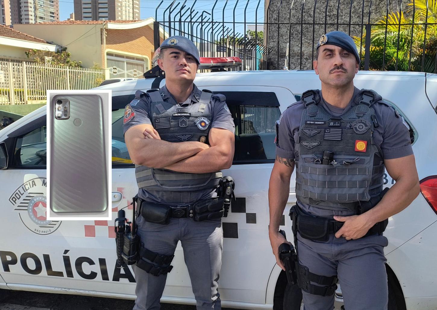 Homem compra celular furtado na praça Barão e é preso pela PM