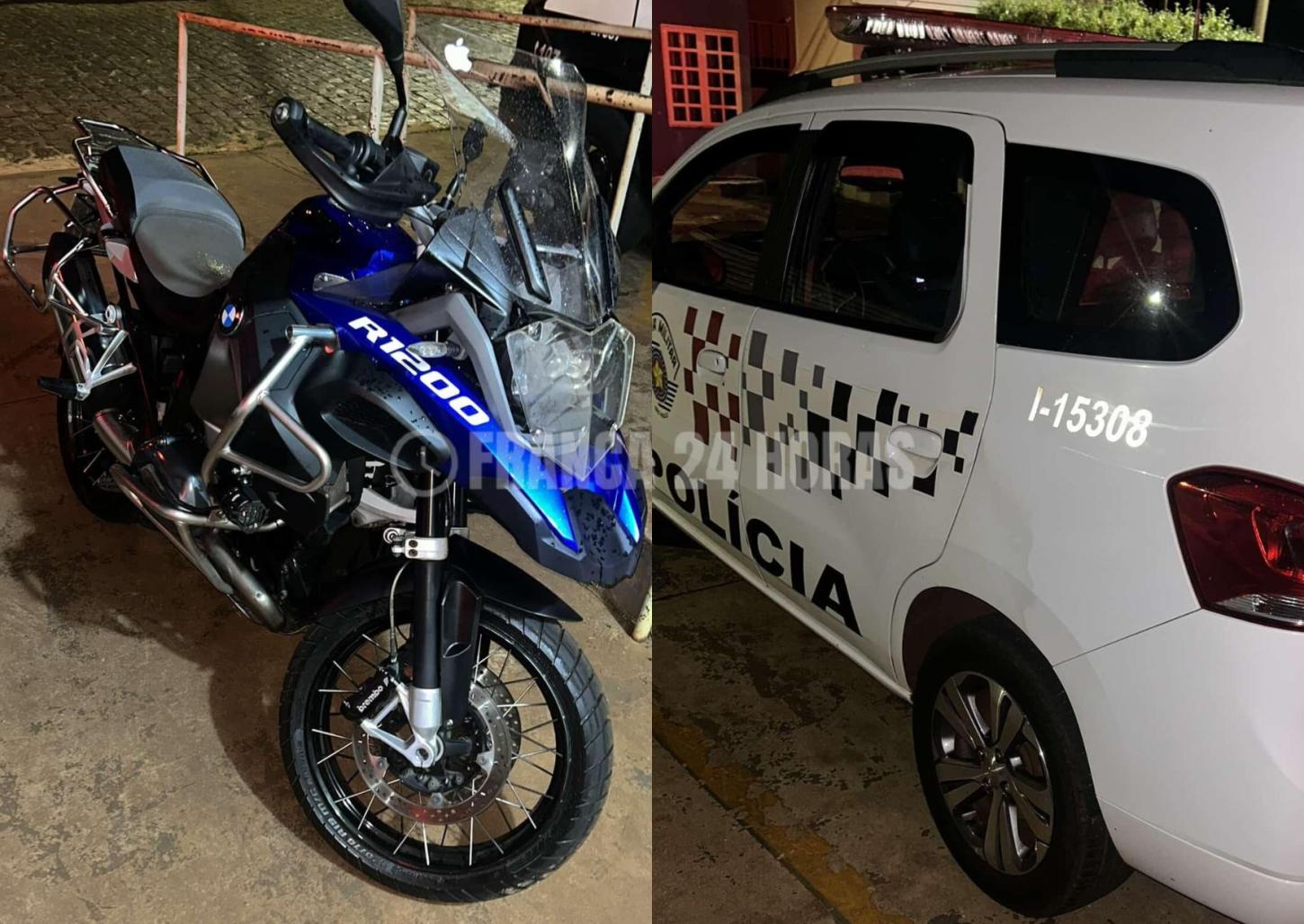 Homem é flagrado pela PM como moto clonada em Ituverava