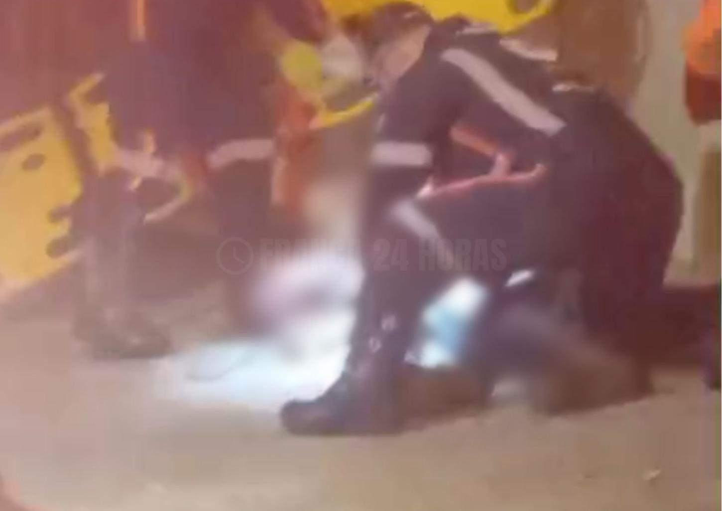 Moto bate em muro e deixa homem em estado grave no Aeroporto III