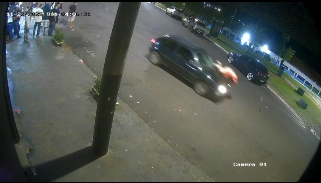 Homem atropela a ex-namorada em Pedregulho; PC investiga o caso