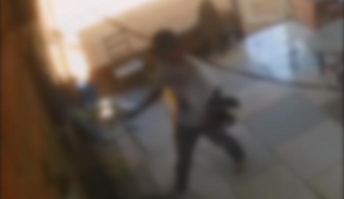 Polícia tenta identificar homem que furtou sítio em Cristais Paulista