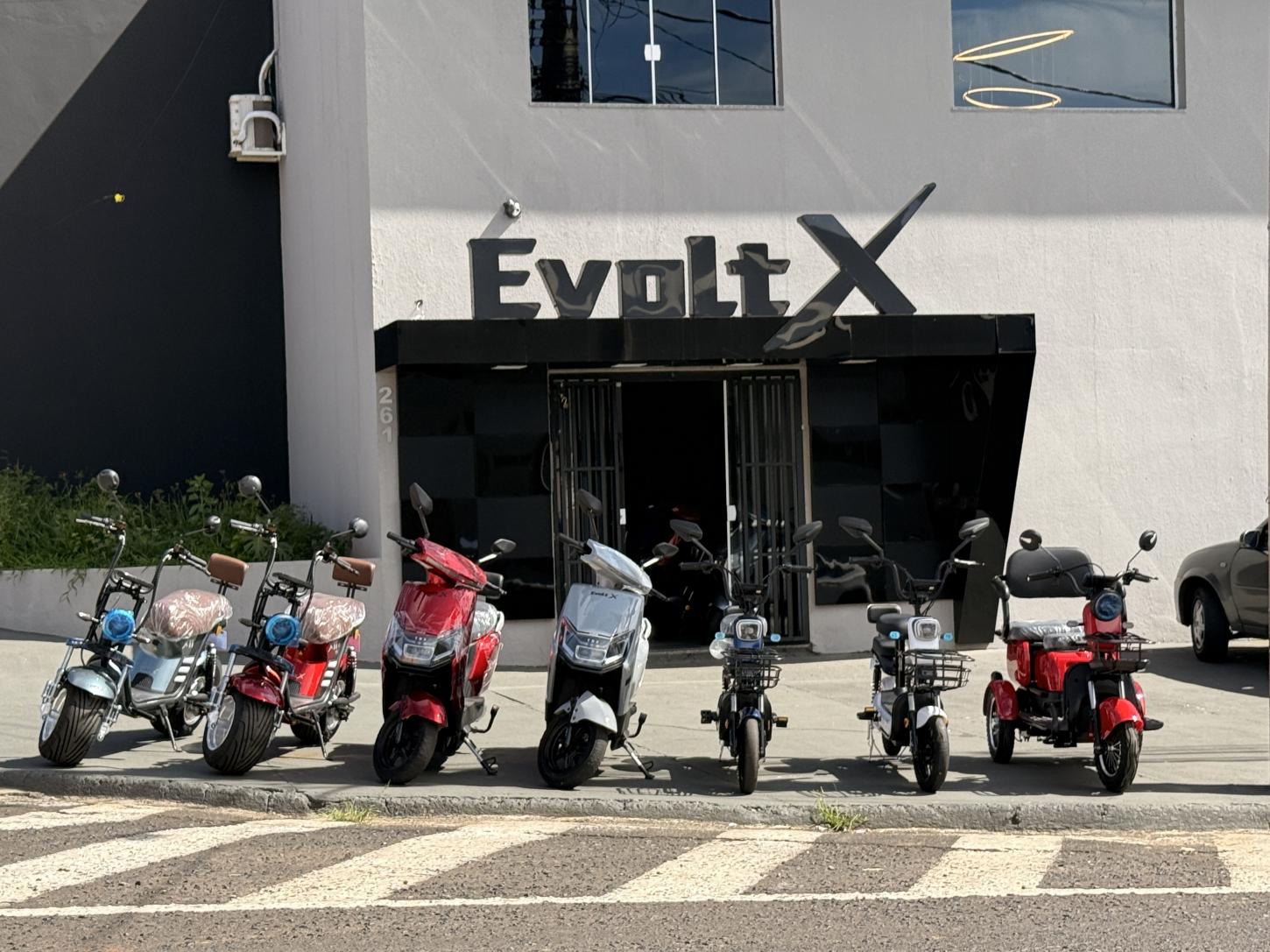 Evolt X loja de motos elétricas, traz muitas novidades para Franca