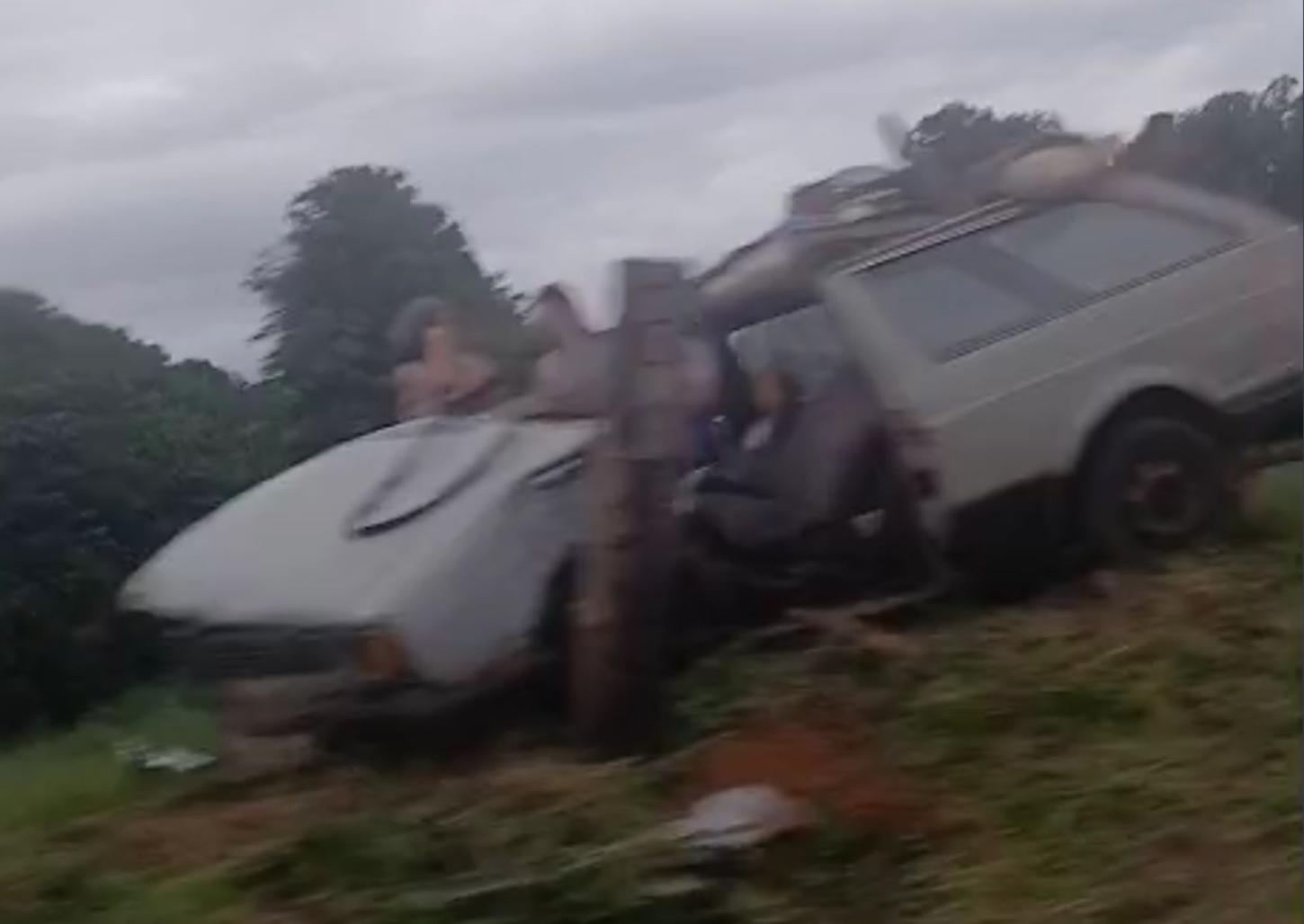 Idoso fica ferido em acidente na rodovia Nelson Nogueira