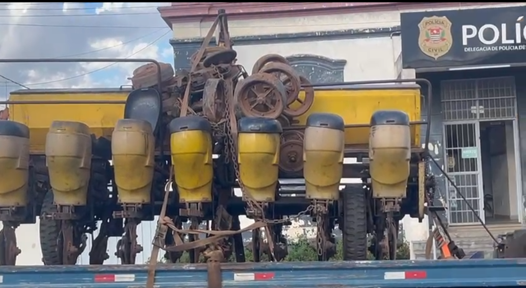 Polícia Civil recupera máquina agrícola avaliada em R$ 20 mil