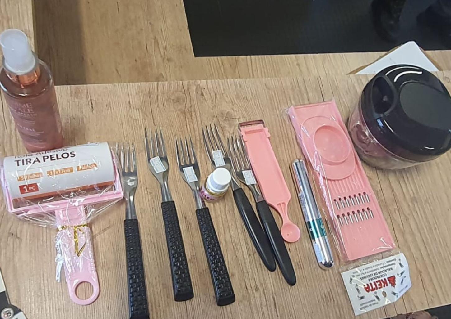 PM identifica ladra e recupera produtos furtados em loja no Centro