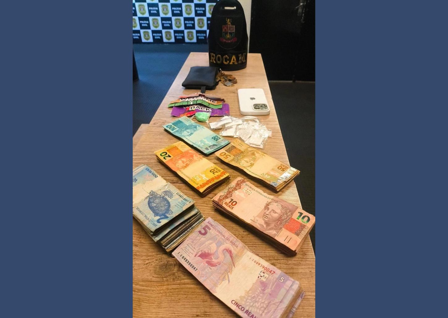 Rocam prende mulher com LSD na Vila Santa Luzia