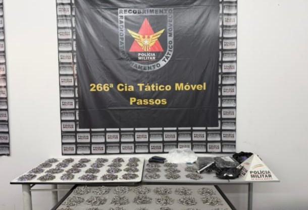 Tático Móvel fecha laboratório de drogas e apreende 5 mil pinos de cocaína