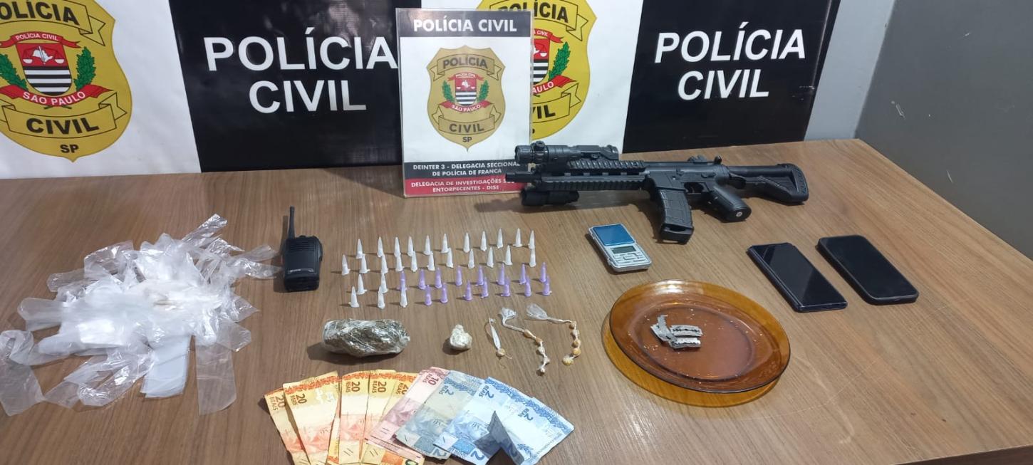 Dise prende mulher por tráfico de drogas no Parque das Esmeraldas