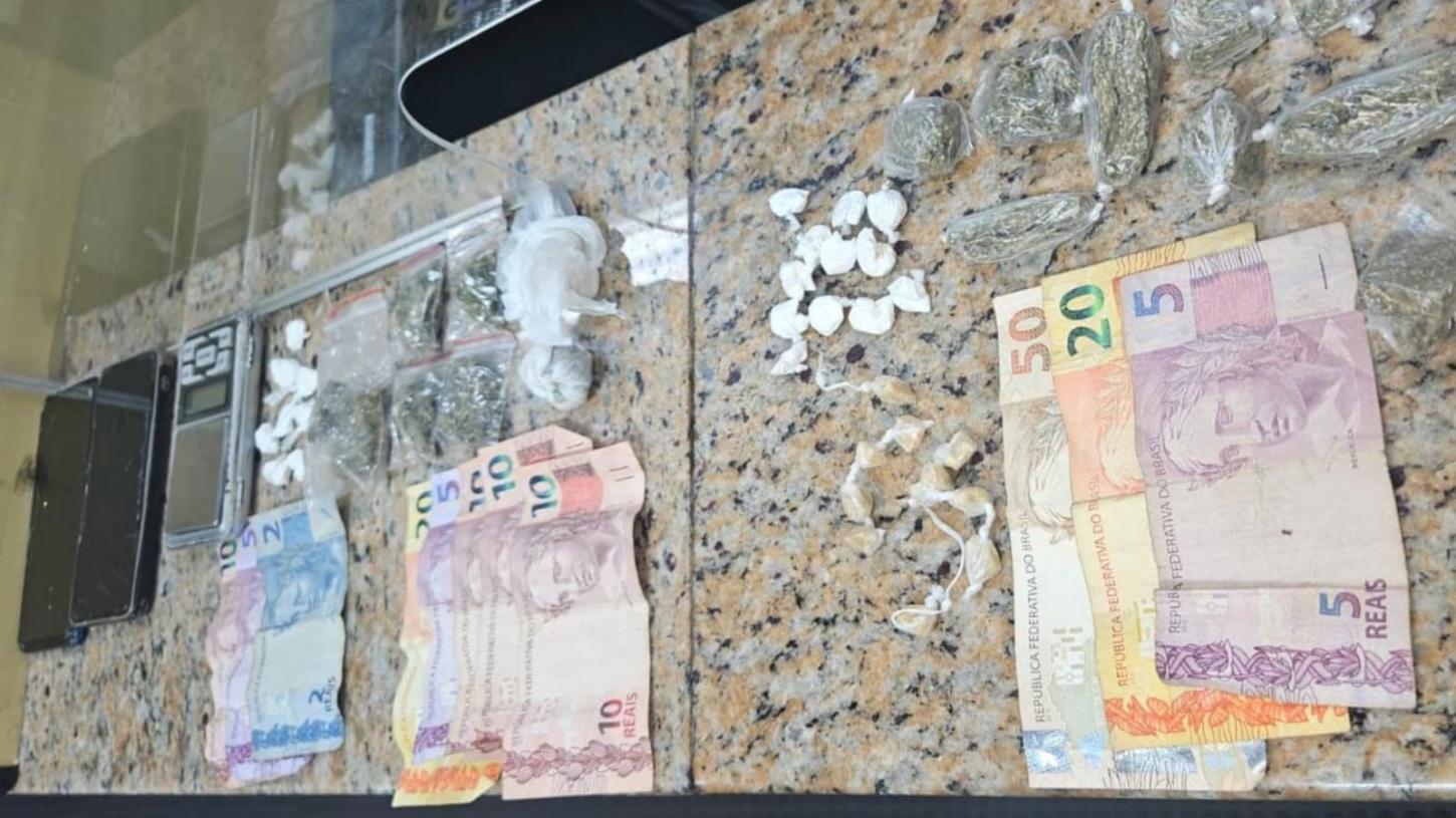 Polícia Militar prende três traficantes na avenida Abrahão Brickmann