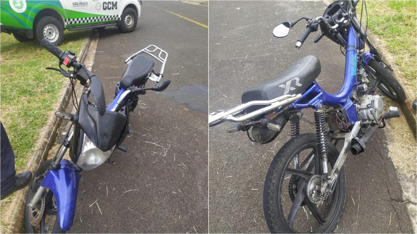 Adolescente tem mobilete apreendida pela GCM no Polo Club