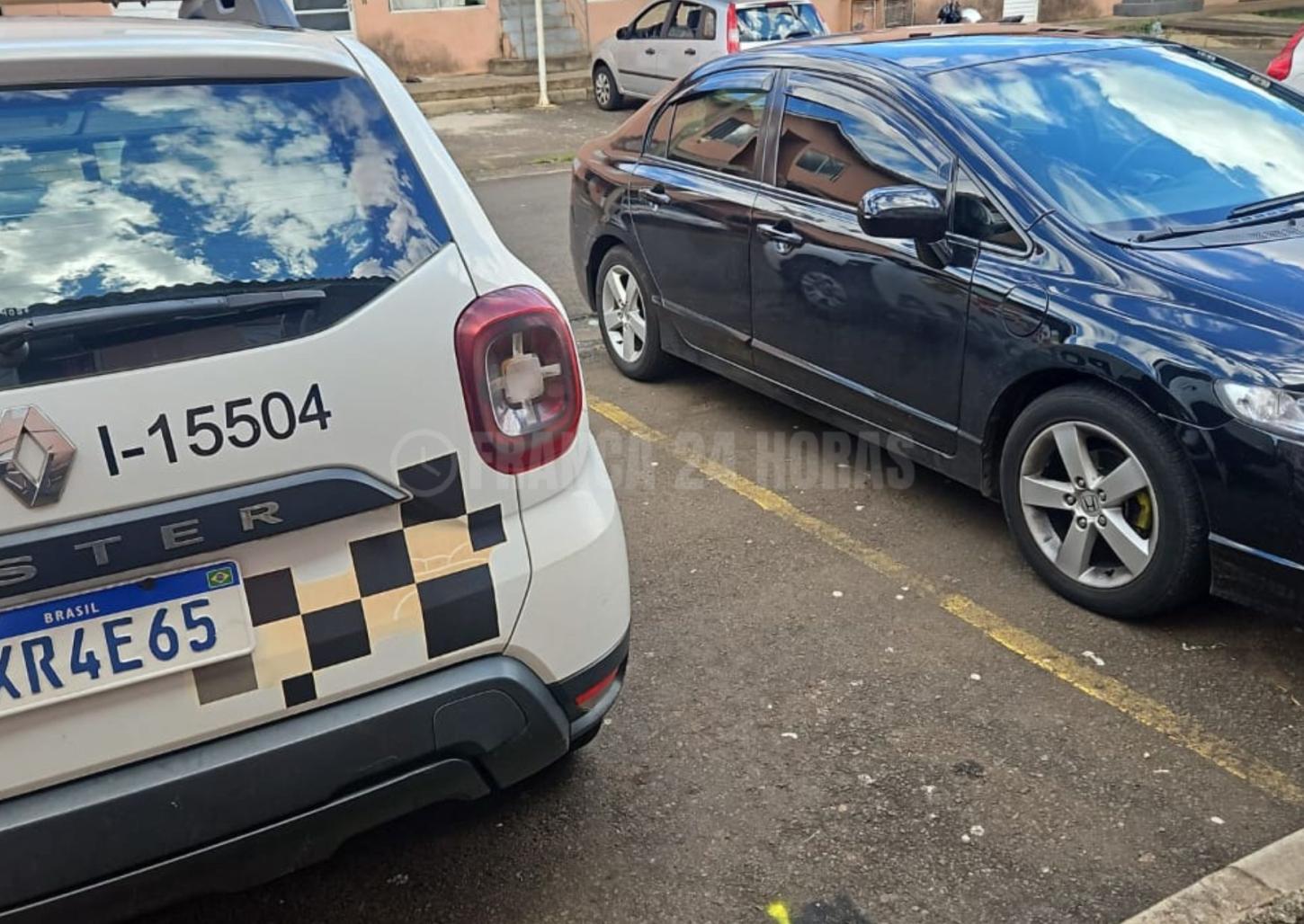 Em menos de 24 horas, PM recupera carro levado durante assalto