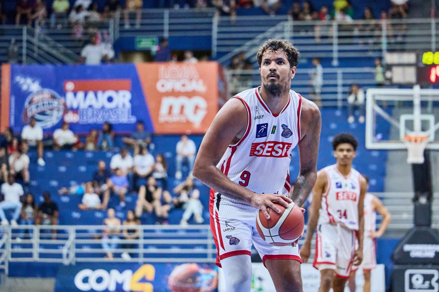 Franca impõe ritmo, faz 104 pontos e vence o Osasco no NBB