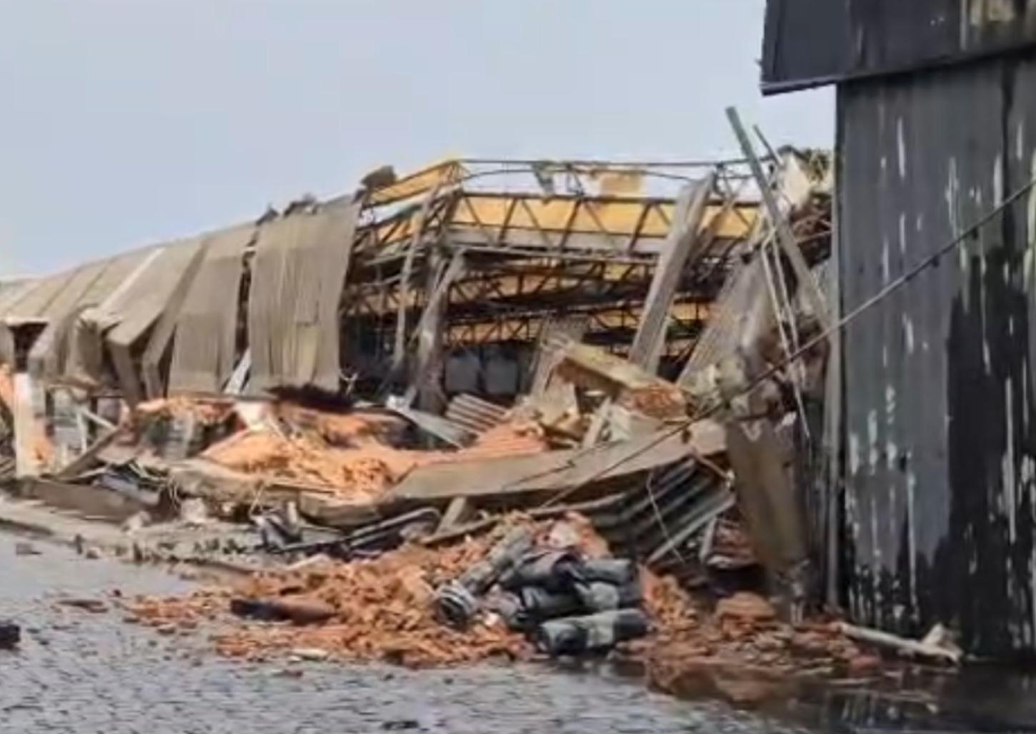 Sobrevivente de desabamento apresenta melhora e deixa a UTI