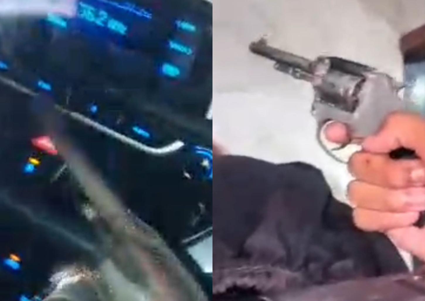 Bandidos assaltam motorista de aplicativo, fazem vídeo e são presos pela PM