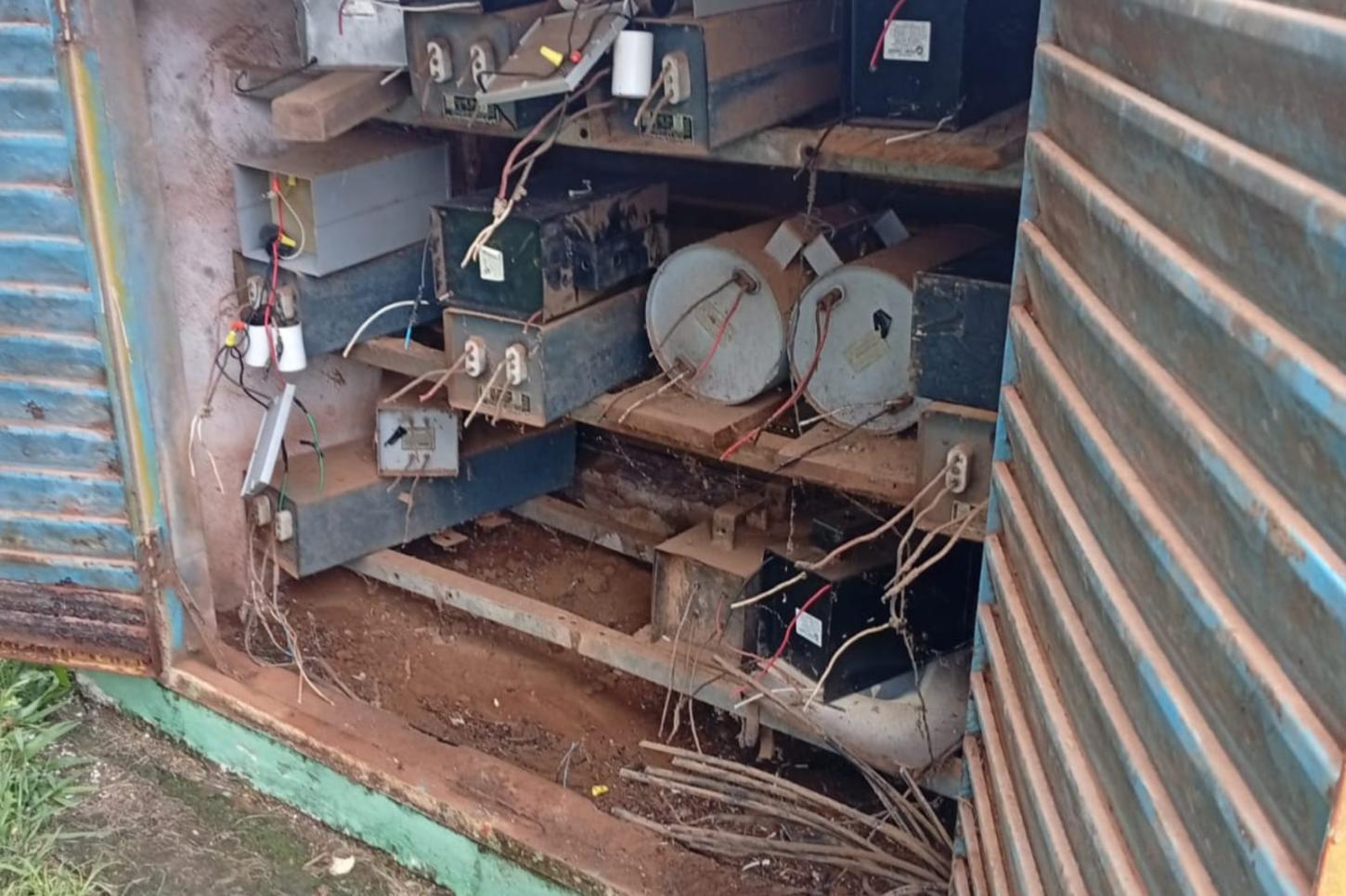 Criminosos furtam fios do Lanchão às vésperas de jogo da Francana